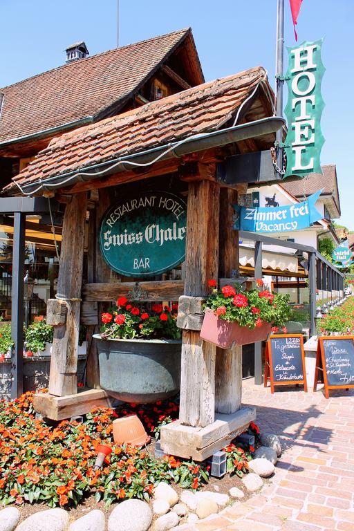 Swiss-Chalet Merlischachen - Historik Chalet-Hotel Lodge Küssnacht Zewnętrze zdjęcie