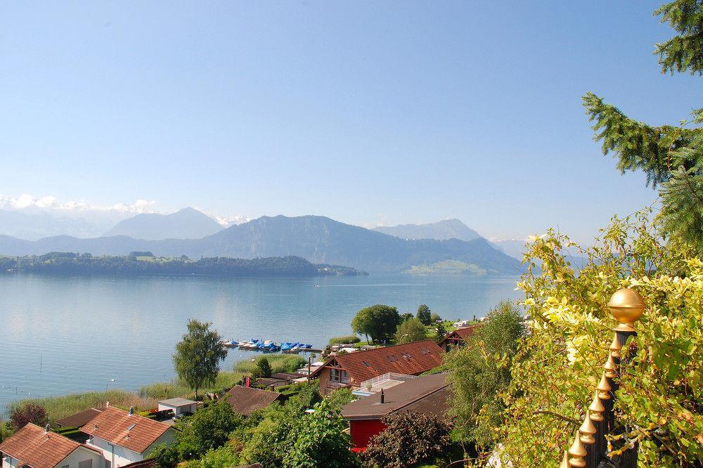 Swiss-Chalet Merlischachen - Historik Chalet-Hotel Lodge Küssnacht Zewnętrze zdjęcie